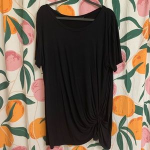 Long Black T-Shirt